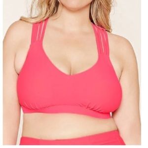 💥Hot pink strappy Bikini top💥